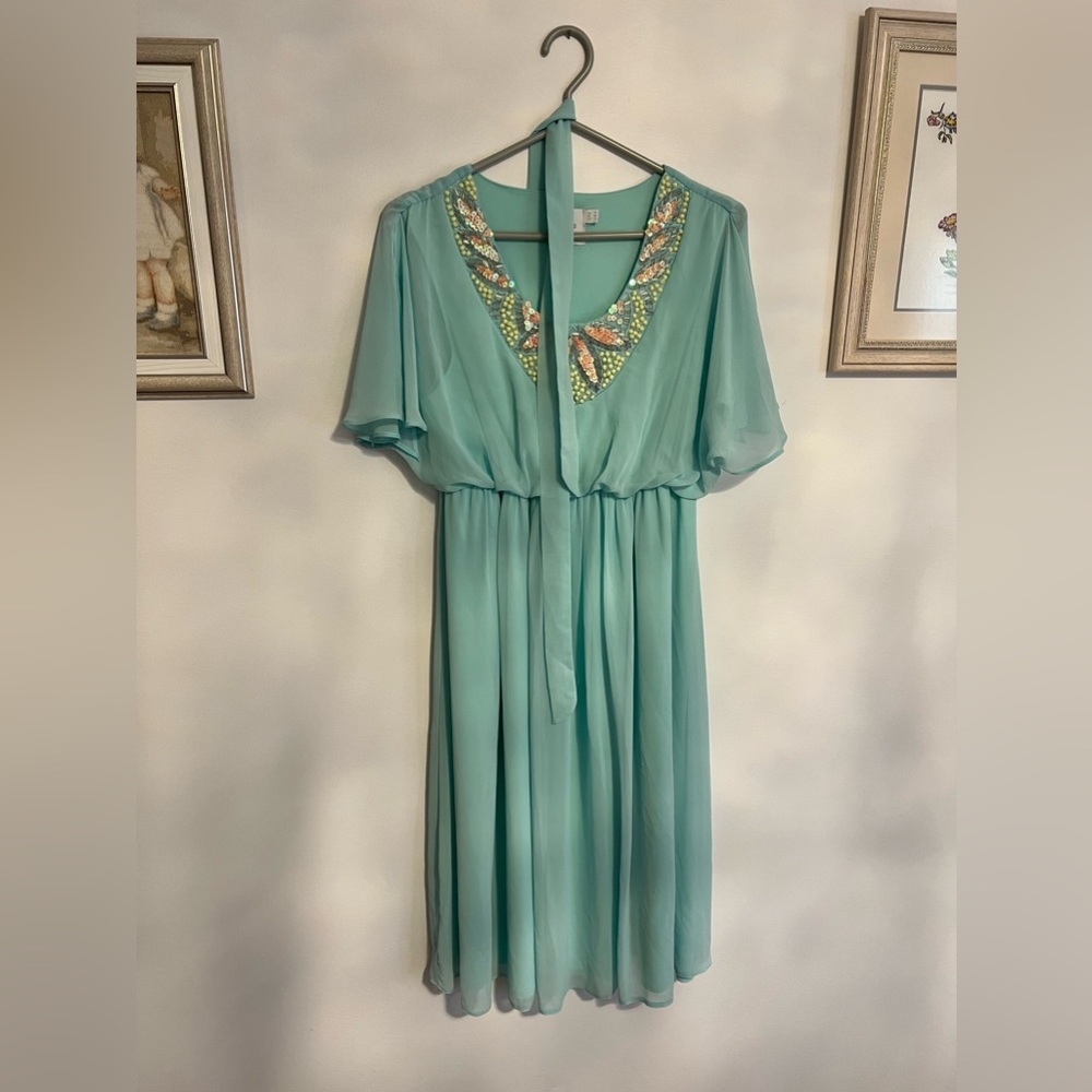ASOS turquoise/aqua Maternity size 14UK/10US